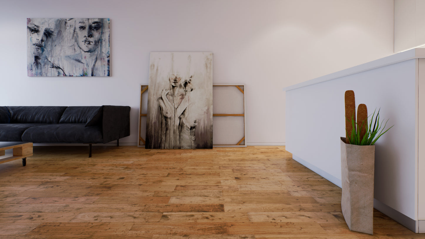 07 WOOD AND WHITE UNREAL PROJECT. BAKED.