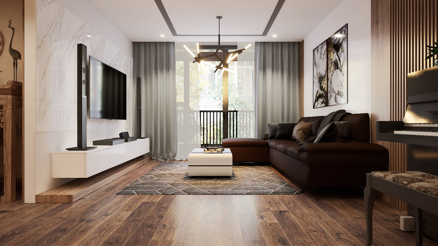 LIVING ROOM AND KITCHEN IN UNREAL ENGINE. LUMEN