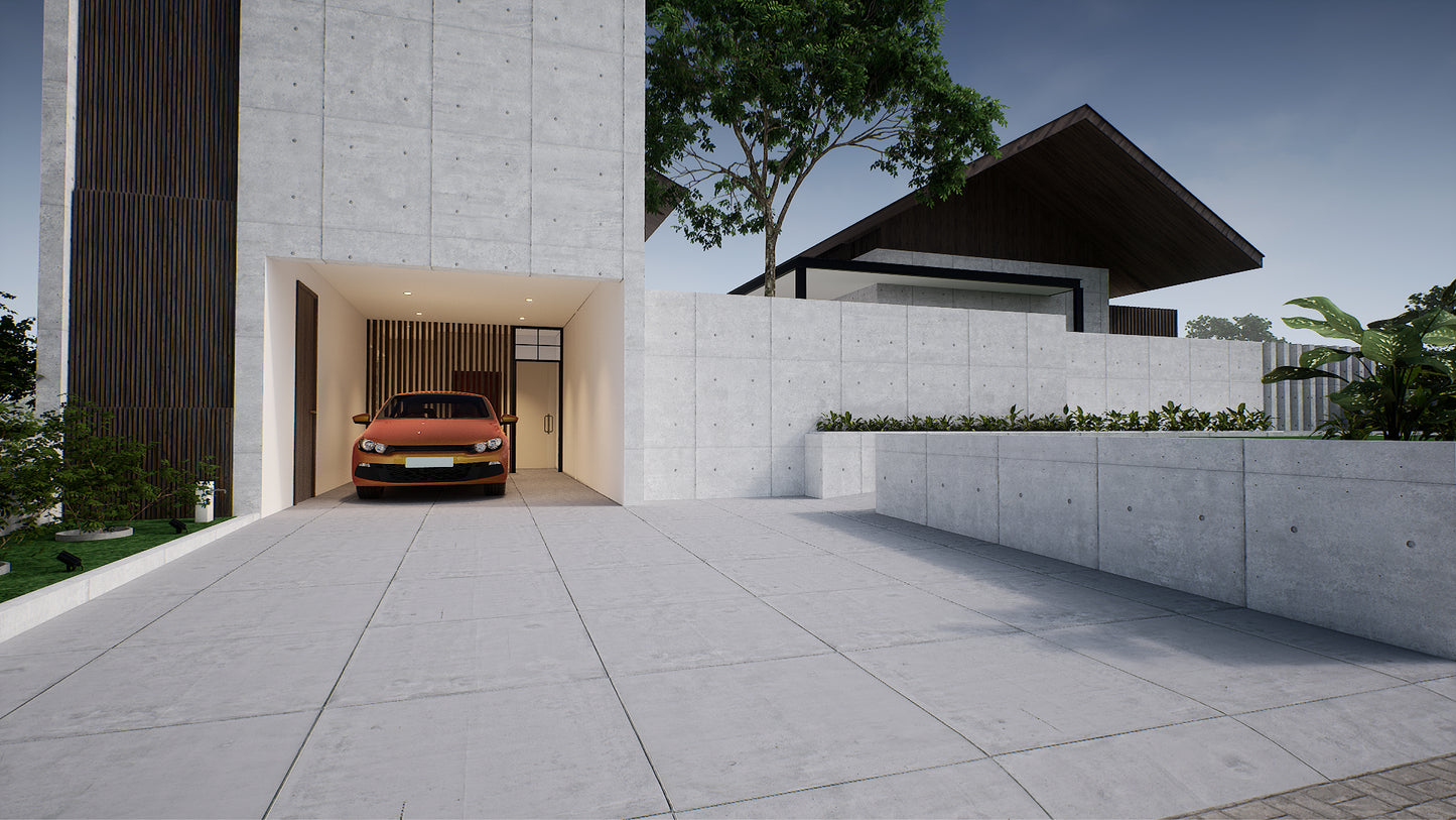 09 IYASHI HOUSE INTERIOR EXTERIOR UNREAL PROJECT. BAKED.