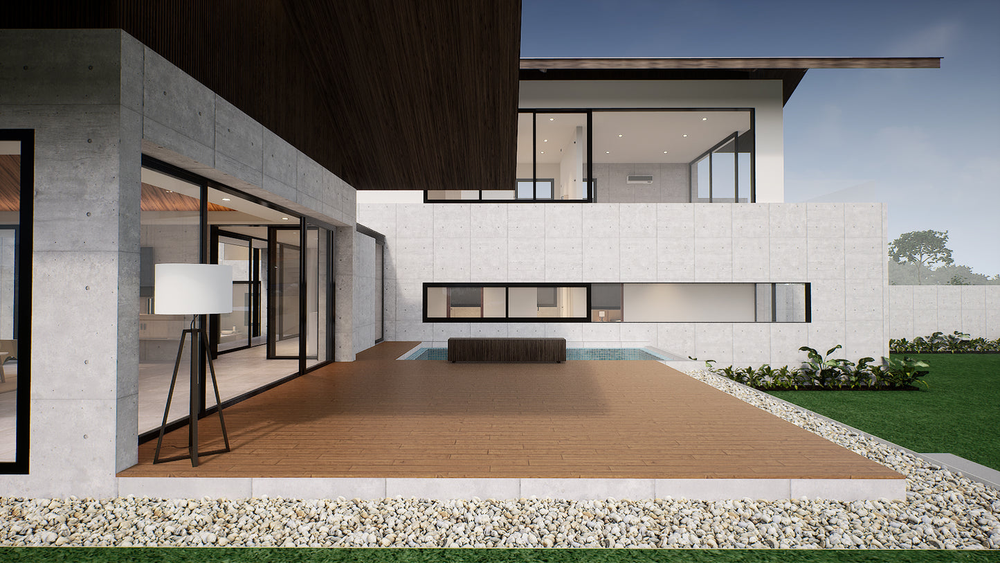 09 IYASHI HOUSE INTERIOR EXTERIOR UNREAL PROJECT. BAKED.