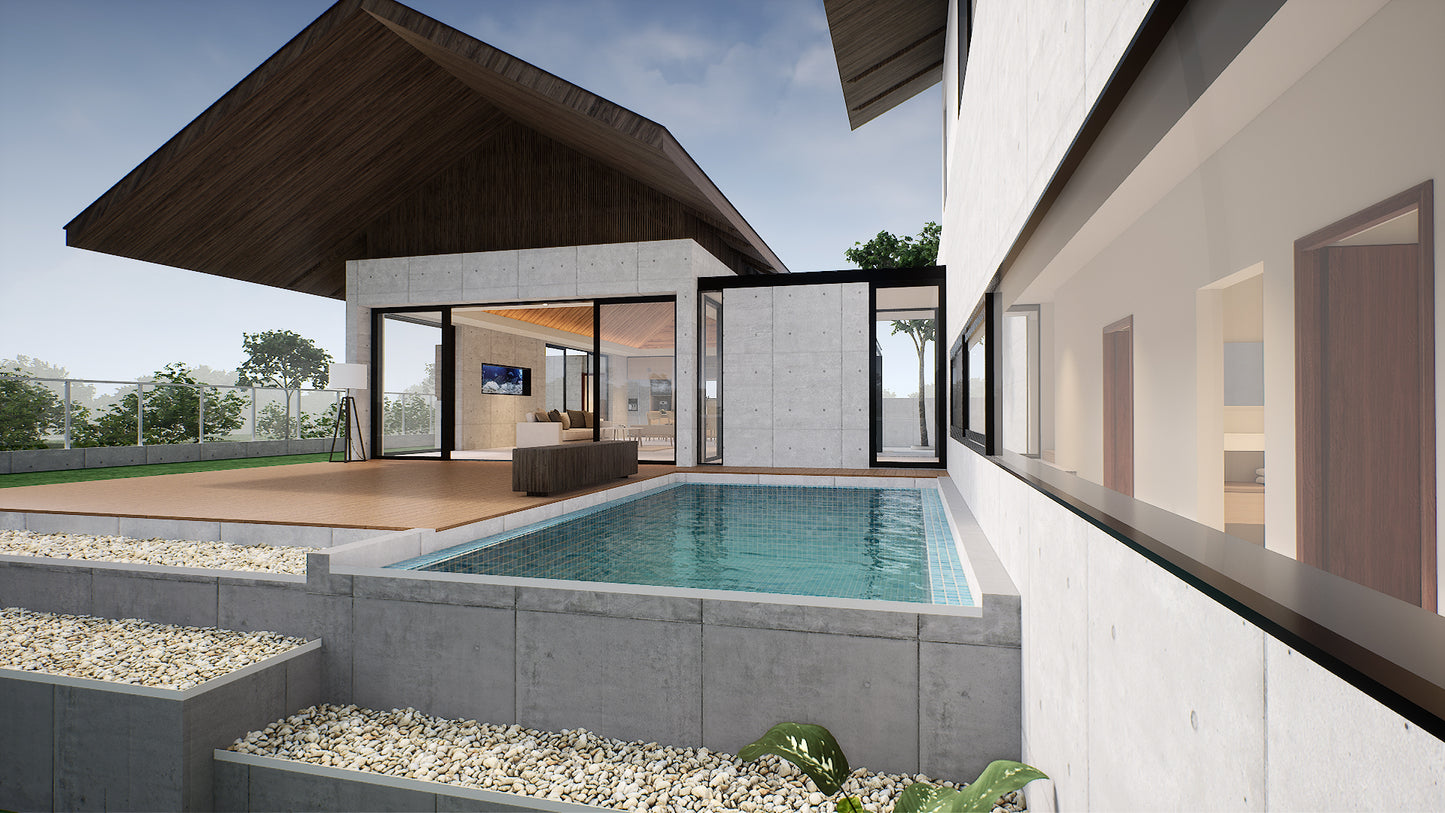 09 IYASHI HOUSE INTERIOR EXTERIOR UNREAL PROJECT. BAKED.