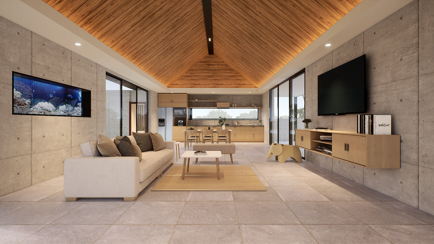 09 IYASHI HOUSE INTERIOR EXTERIOR UNREAL PROJECT. BAKED.