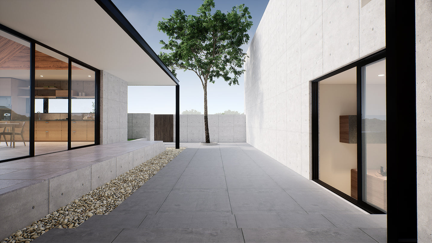 09 IYASHI HOUSE INTERIOR EXTERIOR UNREAL PROJECT. BAKED.