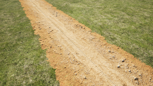 PCG ROAD MESH ON SPLINE.