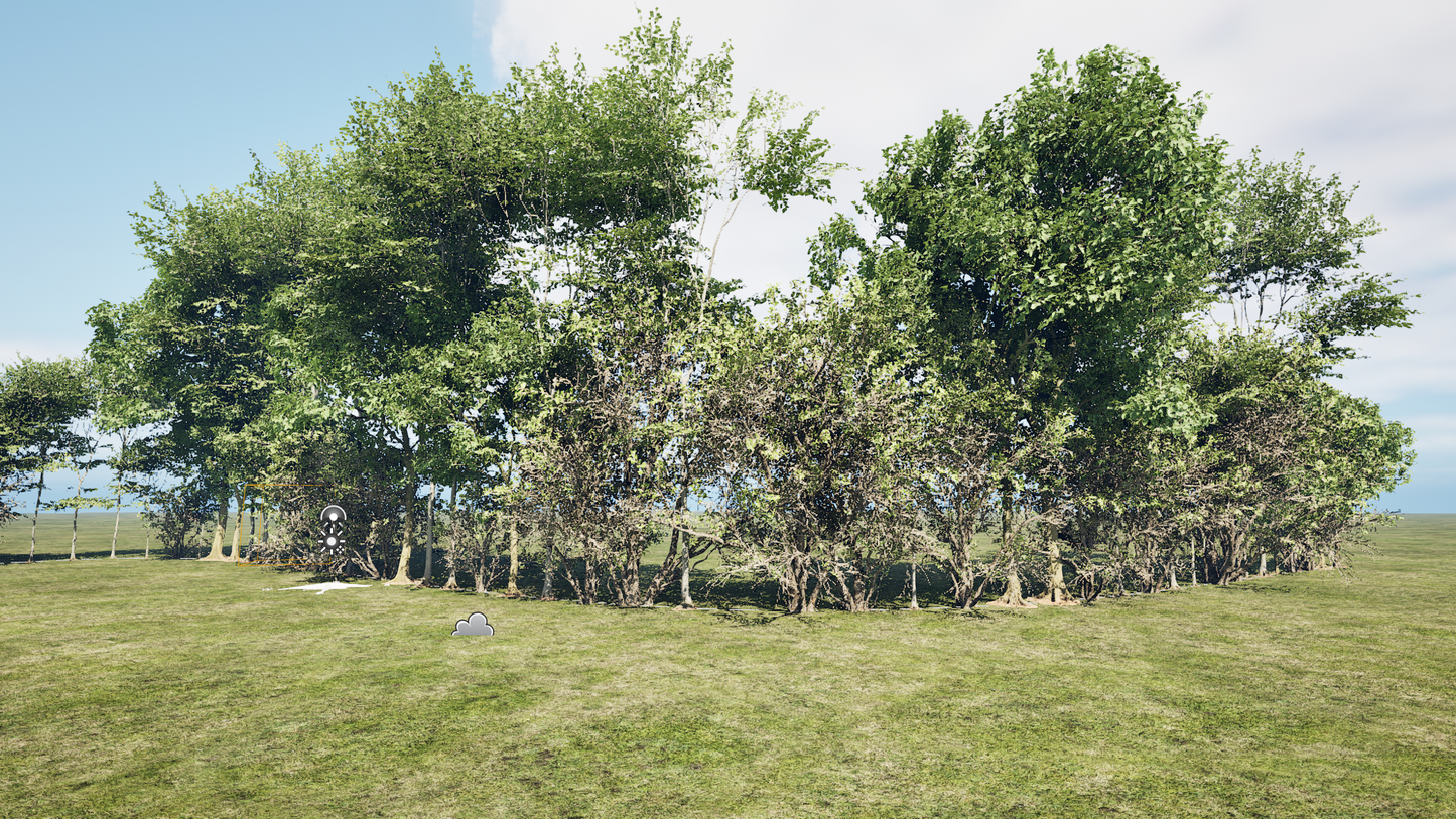 PCG TRESS ON A SPLINE.