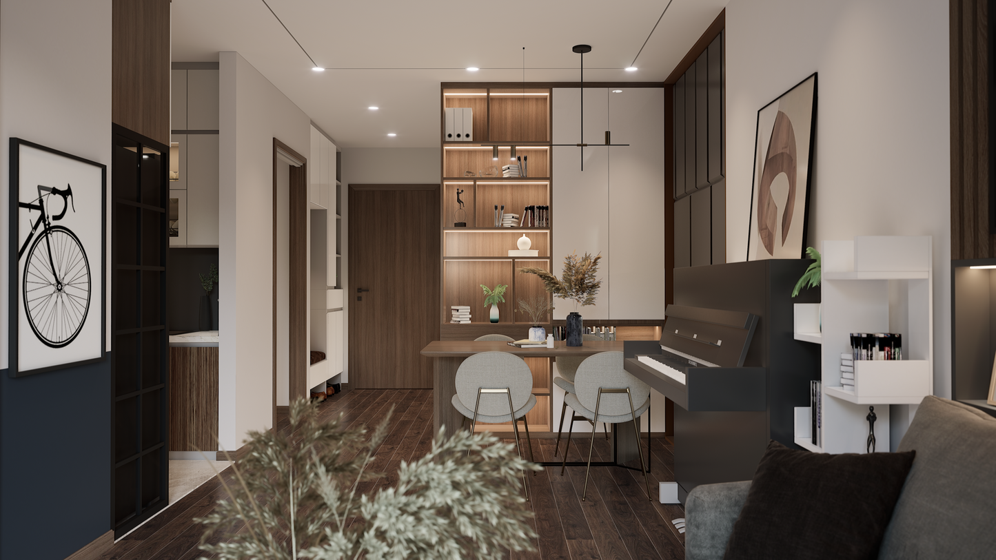 11 INTERIOR APPARTMENT UNREAL PROJECT. BAKED.