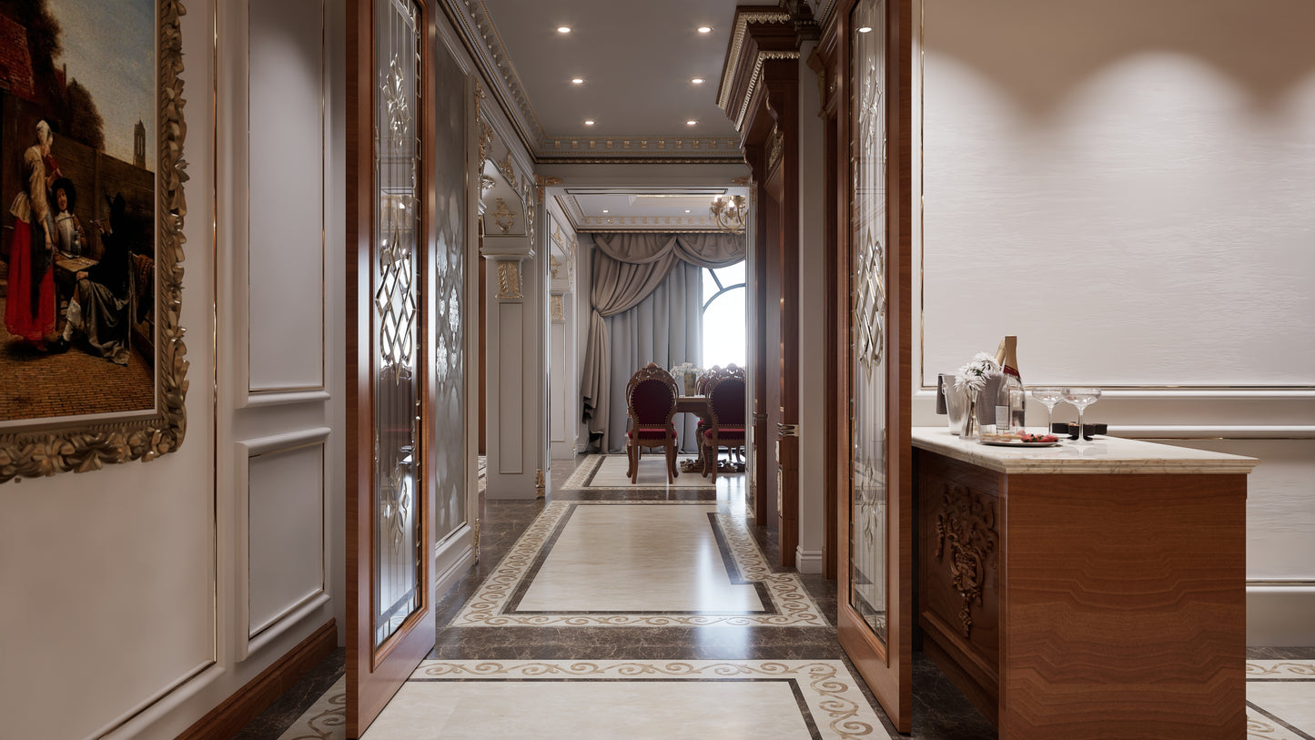 CLASSICAL HOUSE IN UNREAL ENGINE. LUMEN