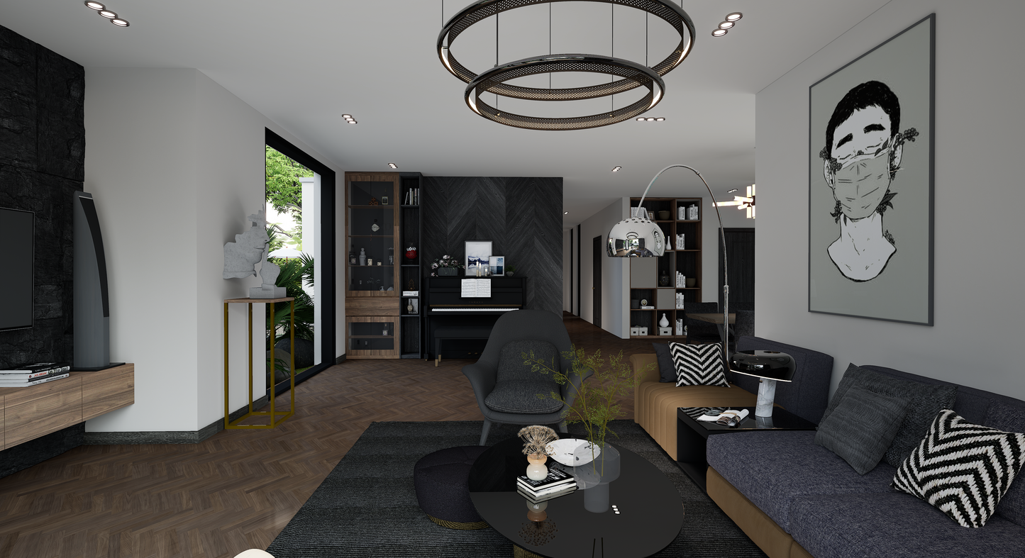 13 FULL HOUSE EXTERIOR AND INTERIOR UNREAL PROJECT. BAKED