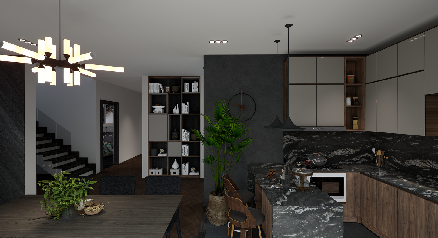 13 FULL HOUSE EXTERIOR AND INTERIOR UNREAL PROJECT. BAKED