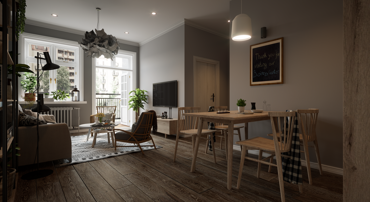 10 SCANDINAVIEN HOUSE UNREAL PROJECT. BAKED.