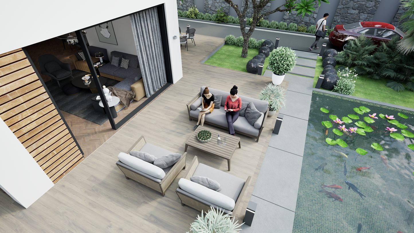 13 FULL HOUSE EXTERIOR AND INTERIOR UNREAL PROJECT. BAKED