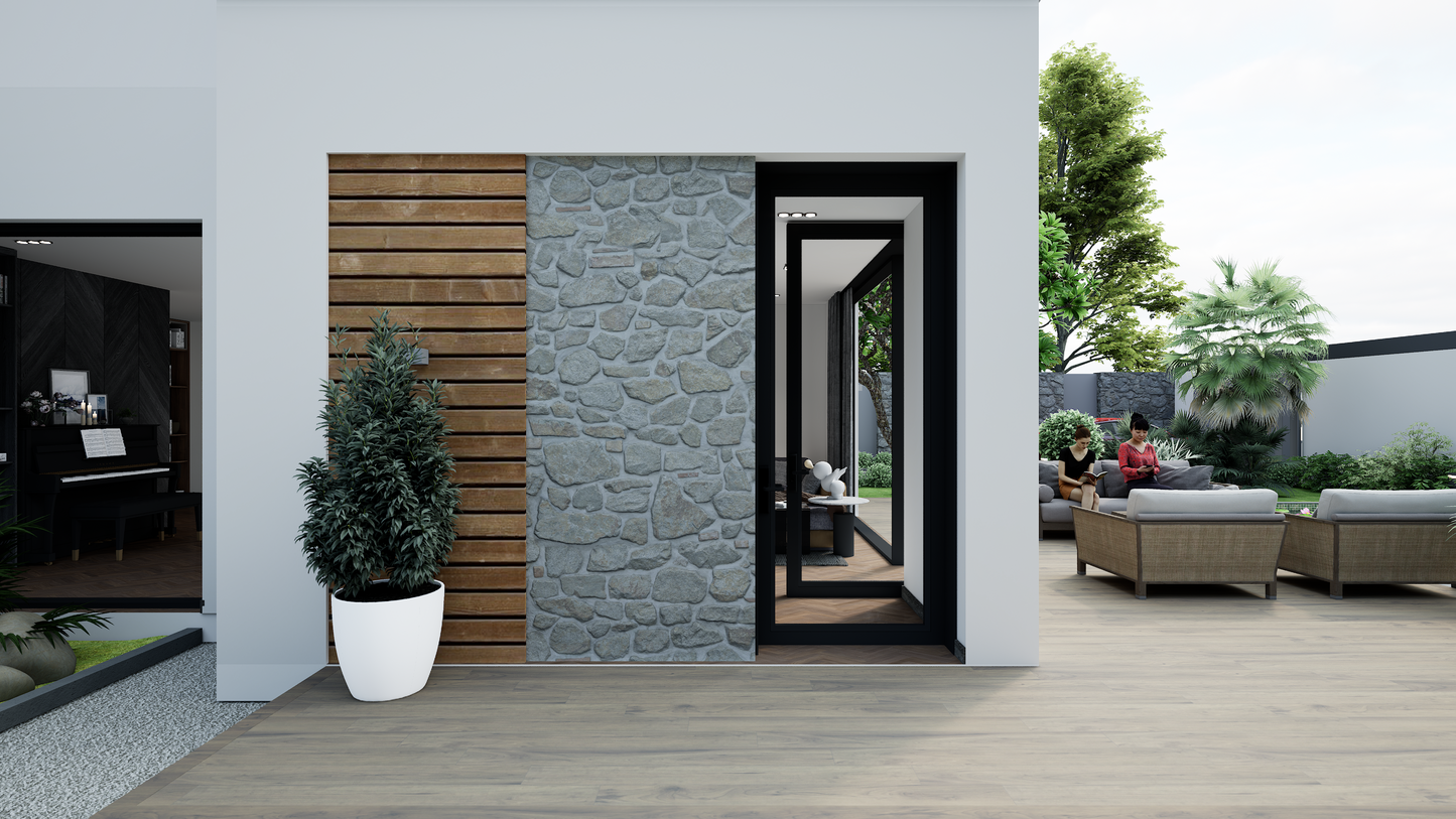 13 FULL HOUSE EXTERIOR AND INTERIOR UNREAL PROJECT. BAKED