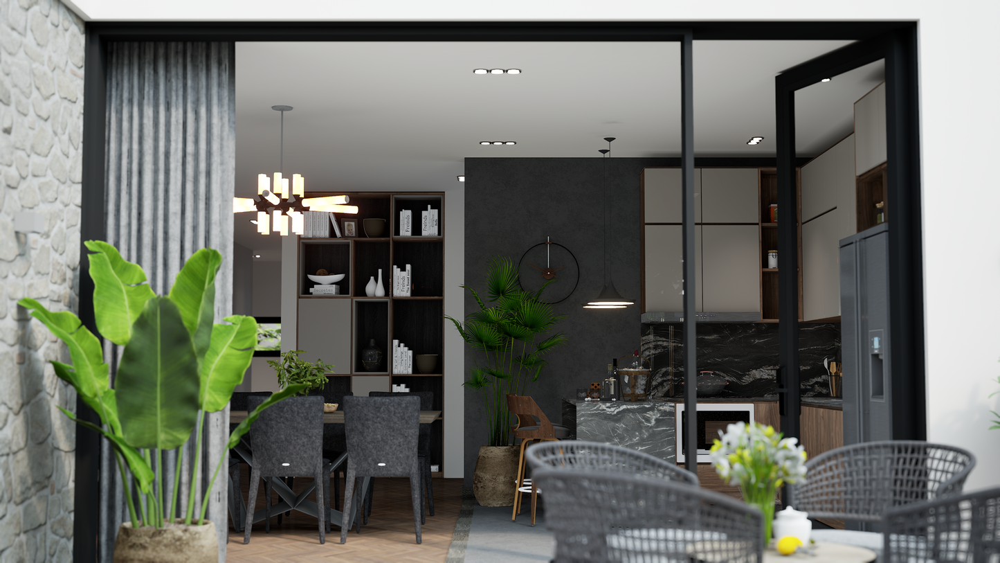 13 FULL HOUSE EXTERIOR AND INTERIOR UNREAL PROJECT. BAKED