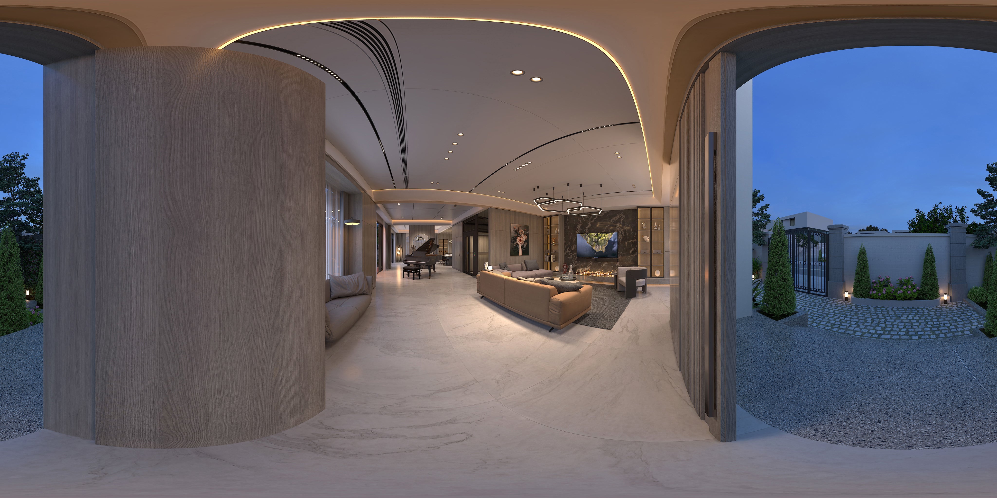 VILLA INTERIOR. 360 VIRTUAL TOUR OFFLINE DOWNLOAD. – 3darchstuffs