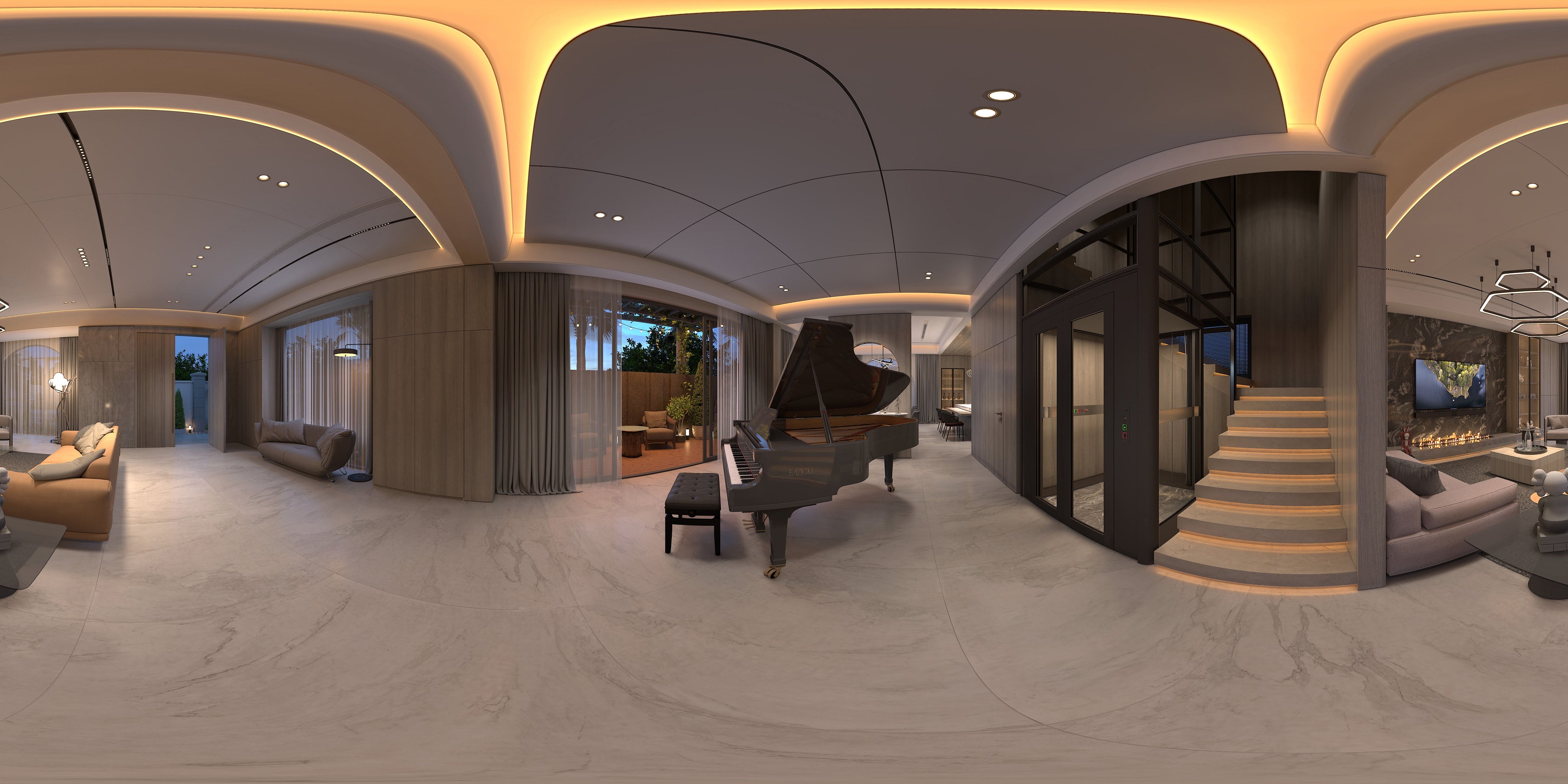 VILLA INTERIOR. 360 VIRTUAL TOUR OFFLINE DOWNLOAD. – 3darchstuffs