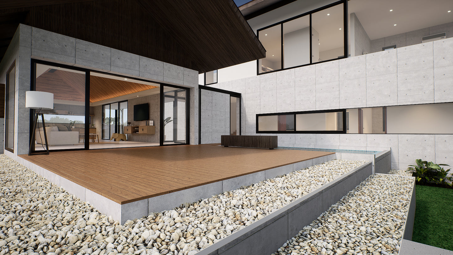 09 IYASHI HOUSE INTERIOR EXTERIOR UNREAL PROJECT. BAKED.