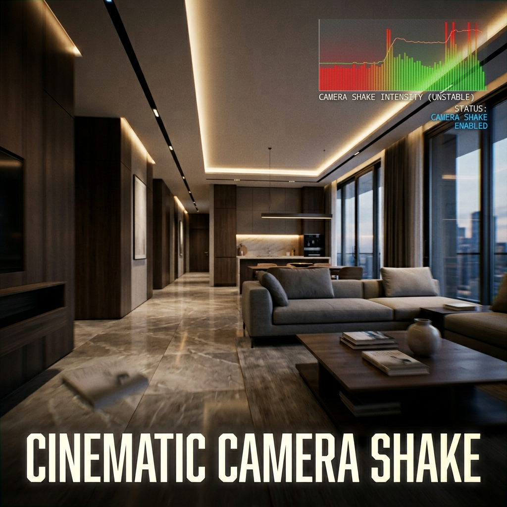 Interactive Archviz Template for Unreal Engine. UE 5.7