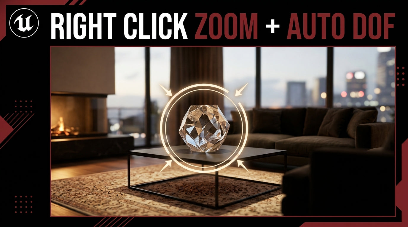 Interactive Archviz Template for Unreal Engine. UE 5.7