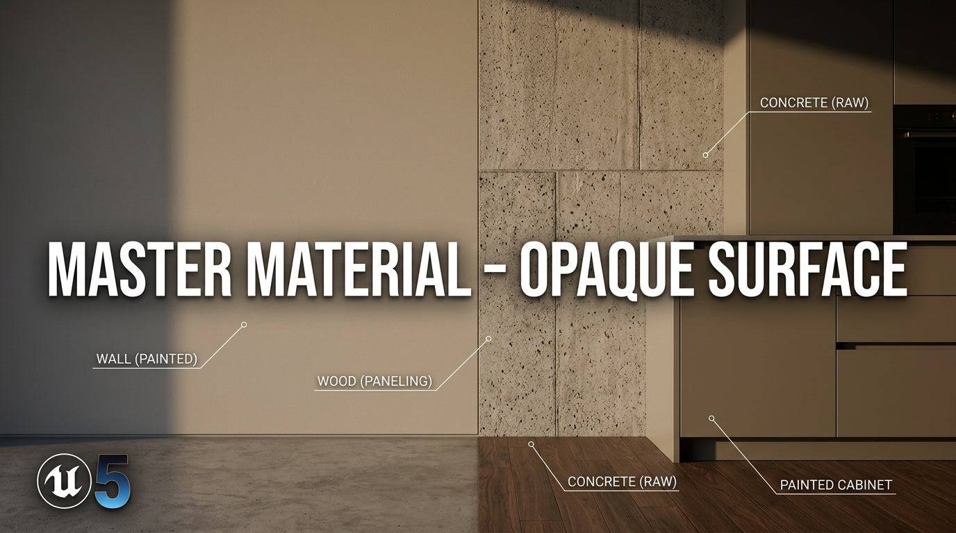 Interactive Archviz Template for Unreal Engine. UE 5.7