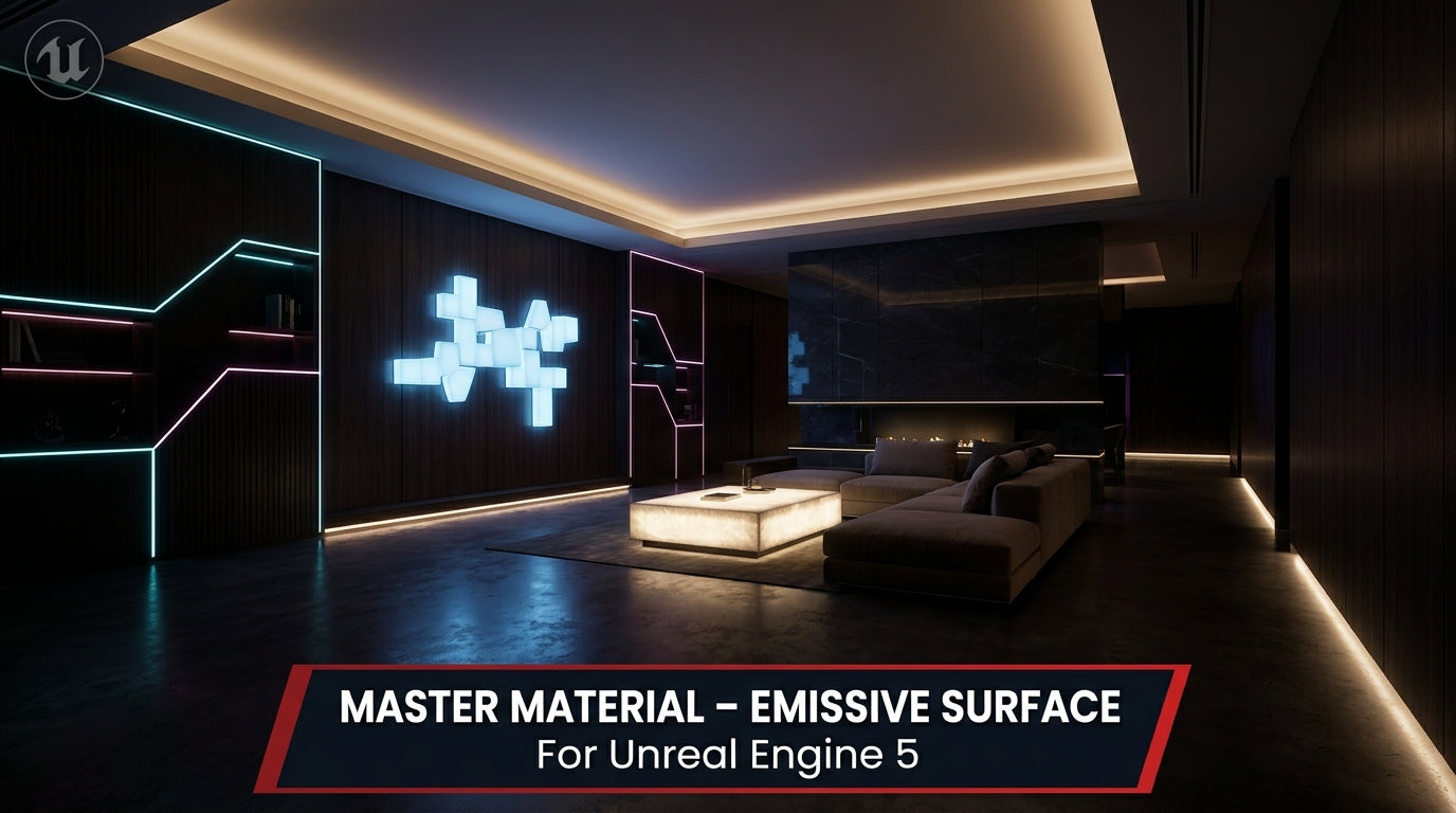 Interactive Archviz Template for Unreal Engine. UE 5.7