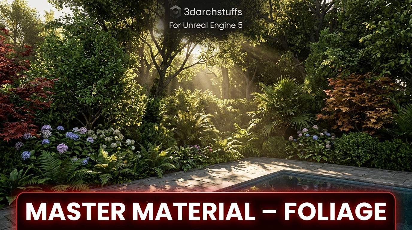 Interactive Archviz Template for Unreal Engine. UE 5.7